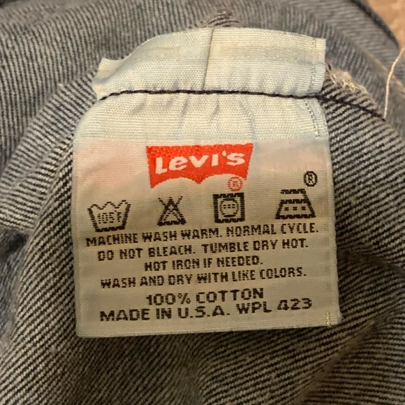 Vintage Levi’s 501’s button up jeans. Size 28x32. - Picture 8 of 10